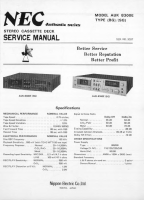 NEC AUK-8300-E - Service Manual 